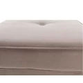 Kép 6/10 - RUFINO 2 NEW puff elegáns stílusban - 05 Taupe bézses szürke / Bükkfa (359960)