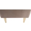 Kép 9/10 - RUFINO 2 NEW puff elegáns stílusban - 05 Taupe bézses szürke / Bükkfa (359960)
