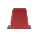 Kép 4/18 - CAMARO relax TV fotel állítható hát- és lábtámasszal - Fekete / Piros