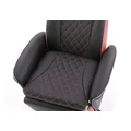 Kép 7/18 - CAMARO relax TV fotel állítható hát- és lábtámasszal - Fekete / Piros