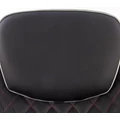 Kép 11/18 - CAMARO relax TV fotel állítható hát- és lábtámasszal - Fekete / Piros