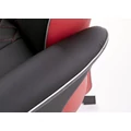 Kép 15/18 - CAMARO relax TV fotel állítható hát- és lábtámasszal - Fekete / Piros