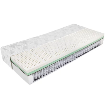 SleepSentry ADMIRAL LATEX táskarugós matrac 120x200 cm - 25 cm vastag