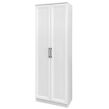 EVEREST előszobaszekrény 1. elem (2 ajtós-polcos) - Fehér