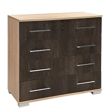 4 fiókos komód - Sonoma Tölgy / Canterbury