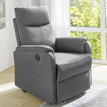 BRISTOL automata TV fotel - Antracit