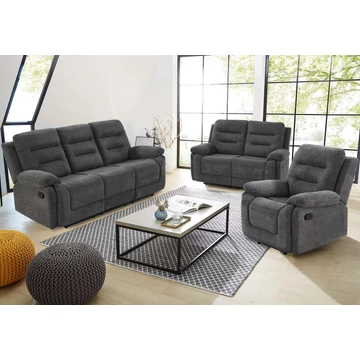 SYLT 3+2+1 félautomata relax TV ülőgarnitúra - 444/09 Antracit