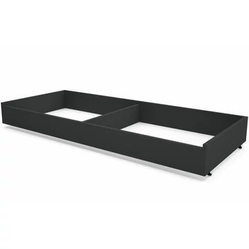 Ágyneműtartó fiók - Matt Sötétszürke