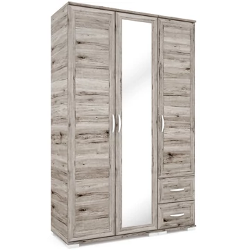 BERN 135 cm keretléces nyílóajtós gardrób - San Remo