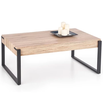 CAPRI dohányzóasztal - San Remo / Fekete