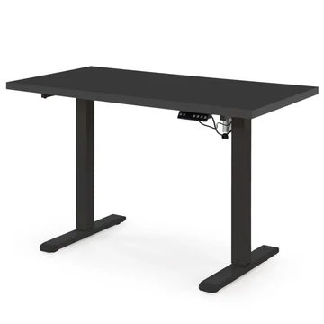 B54 állítható magasságú íróasztal - Fekete / Fekete