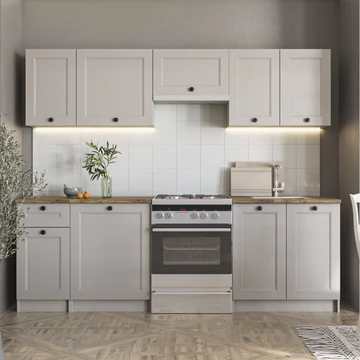 VIVIAN 240 konyhabútor / Kasmír - Kasmír / Dió