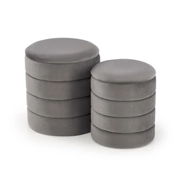 PACHO puff szett - Szürke