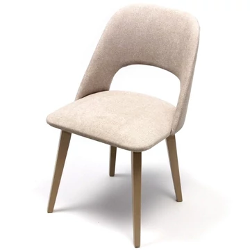 DOMI szék - Sonoma / Világosbarna szövet