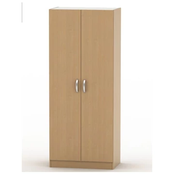 BETTY 2 2 ajtós, akasztós, polcos szekrény - Bükkfa színben - BE02-003-00