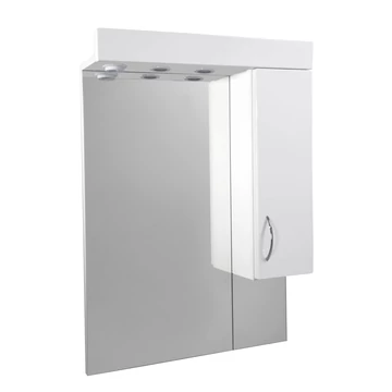 STANDARD 65SZ/PAN fürdőszobai konnektoros tükör -Fényes Fehér (SC65SZ/PAN)