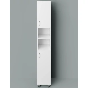 LIGHT 30 álló fürdőszoba szekrény (2 ajtó) - Fehér (LB30)