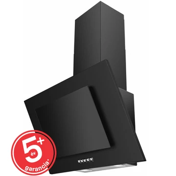 EVIDO REFLEX 60B design kürtős páraelszívó, 60 cm, fekete (TGER60_B)