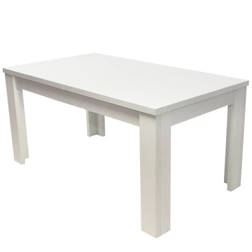 ATOS asztal 160(+50)cm - Fehér