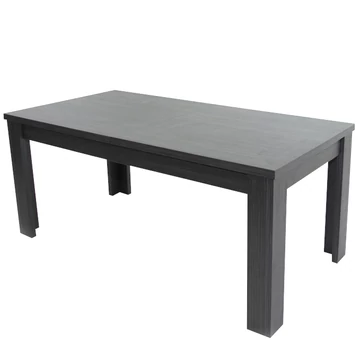ATOS asztal 180(+50)cm - Nero