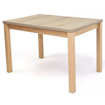 Mokka asztal 120+(40)cm - Sonoma Tölgy
