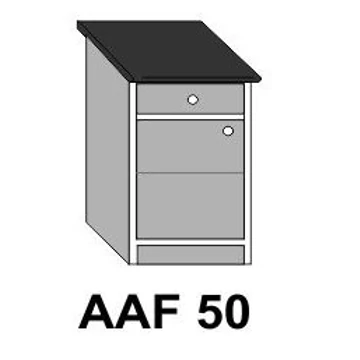 ZILLE AAF50 1 ajtós 1 fiókos munkalapos elem balos