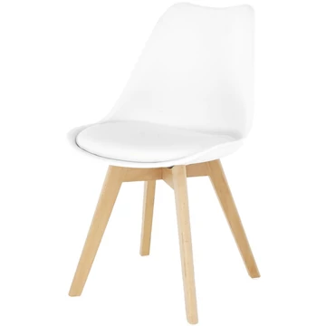 BALI 2 NEW szék üléspárnával - Fehér