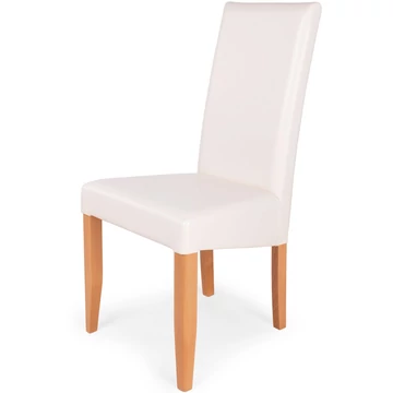 BERTA szék - Éger / Beige műbőr