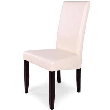 BERTA szék - Wenge / Beige műbőr