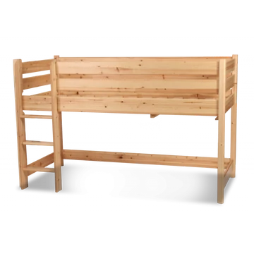 Etsberger LEO EMELT ágy (130 magas) ágyráccsal egyenes létrával ( Le-22-111 ), ágyráccsal