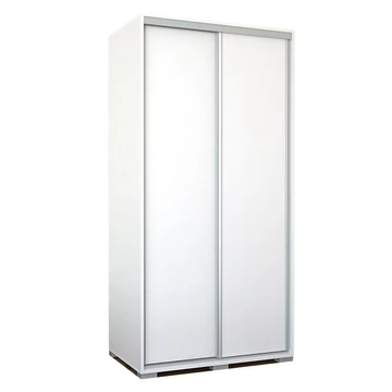 BOND 100 cm tolóajtós gardrób - Rusztik Fehér