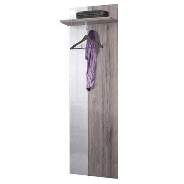 RACHEL 3típus Fogaspanel canyon tölgy/fehér magasfényű