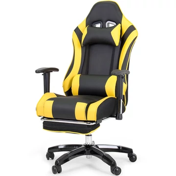 ARCADE gamer forgószék - Sárga