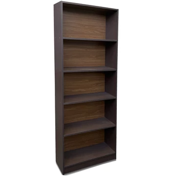 Könyvespolc 80 cm - FINOM BARNA (BÍRÓ)