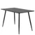 EMPORIO 2 asztal 120 cm - Sötét Fahatású