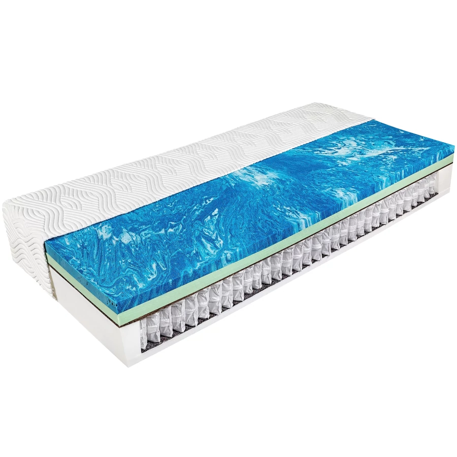 SleepSentry ADMIRAL MEMO COOL táskarugós matrac 80x200 cm - 25 cm vastag