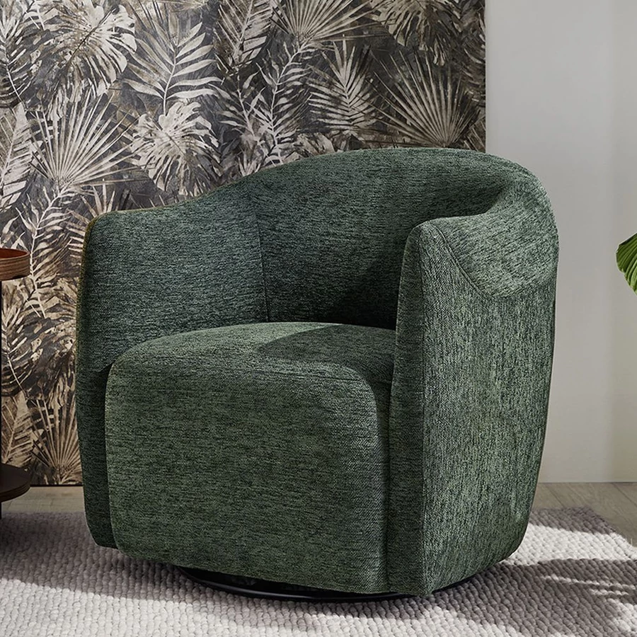 NIGEL relax forgófotel - 444-03 Zöld