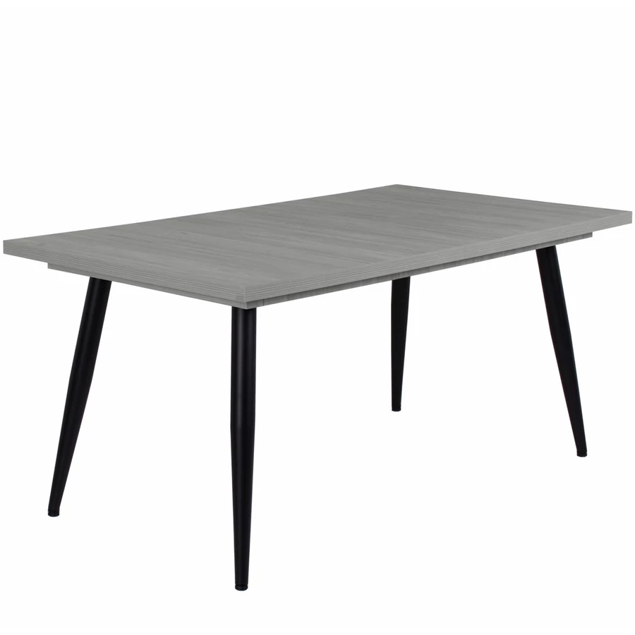 ALASKA asztal 160(+40)cm - Katthult / Fekete