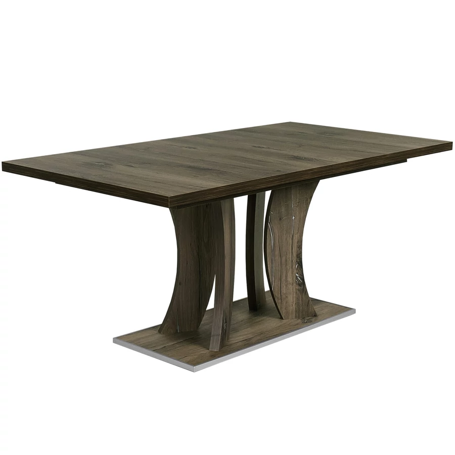 BELLA Asztal 170x90 (+40) SÖTÉT JUSTUS TÖLGY