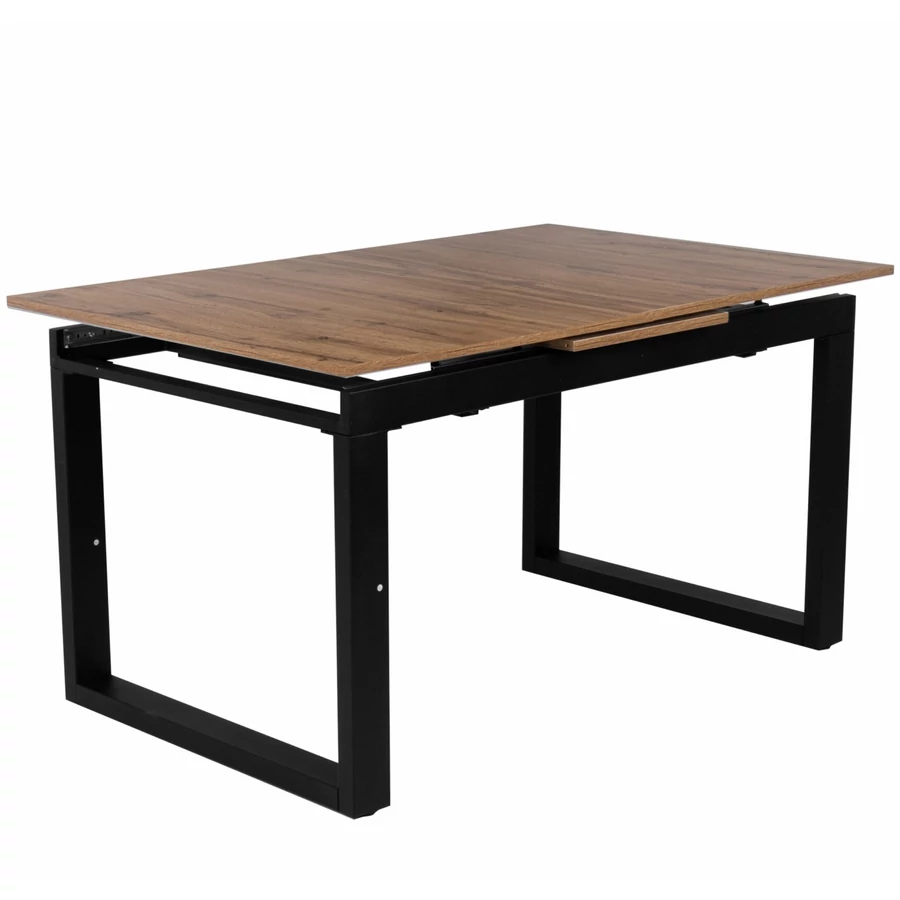 KORNÉL asztal 140(+40)cm - Sötét Tölgy