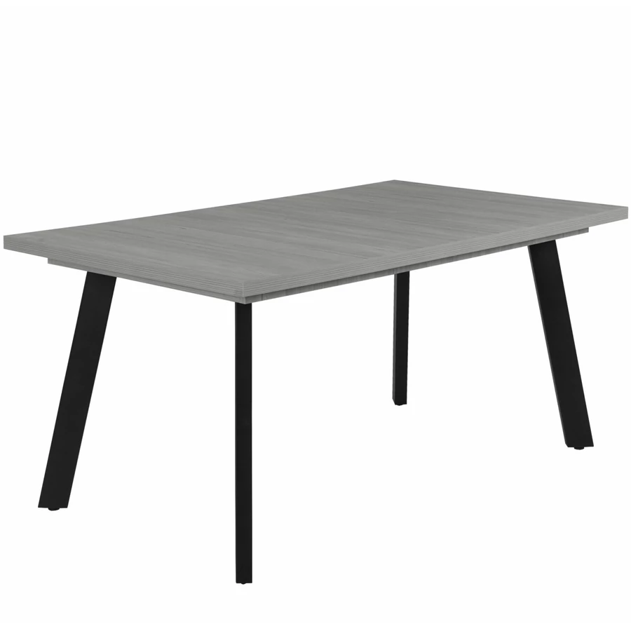 LINETT asztal 160(+40)cm - Katthult / Fekete