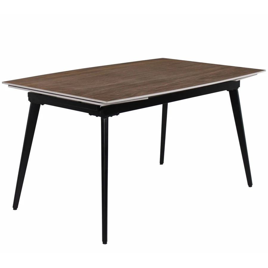 REBEKA asztal 140(+60)cm - Sötét Tölgy színben