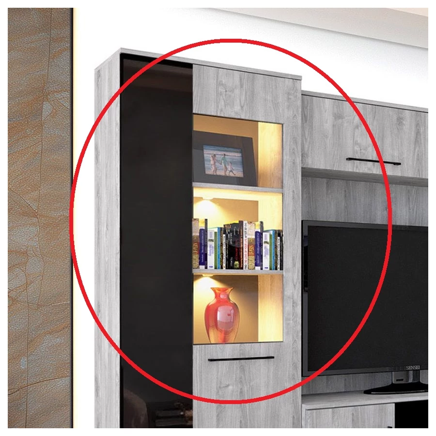 LED világítás MERLIN üveges elemekbe