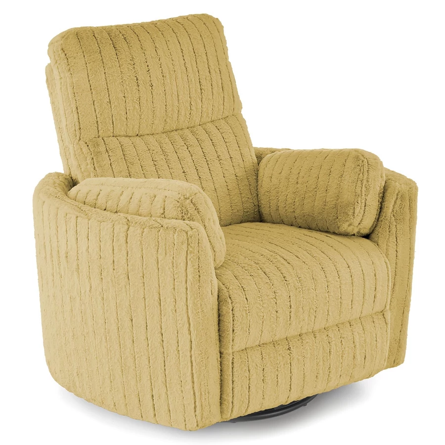 PEGAS automata TV fotel hintafunkcióval - Mustár szövet