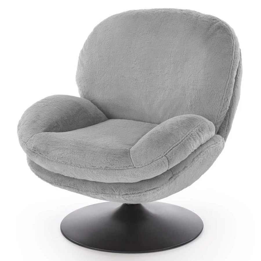 SHELL relax fotel - Szürke szövet