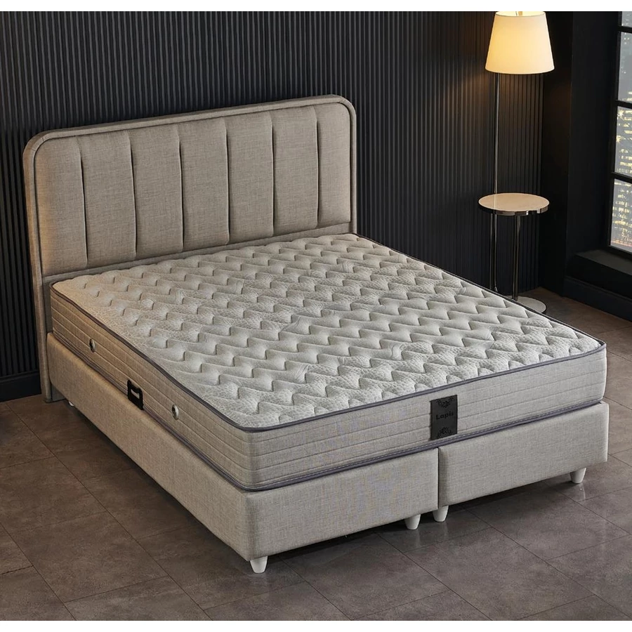 LAPIS kontinentális ágy matraccal 160x200 cm