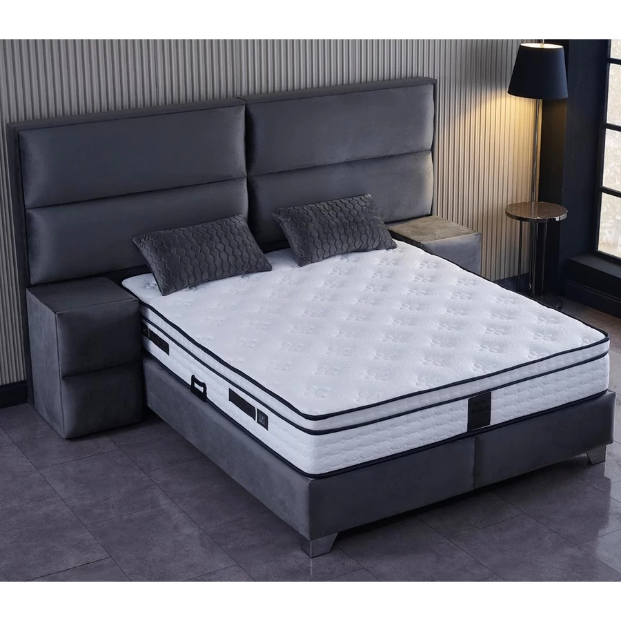 VISION XL kontinentális ágy matraccal 160x200 cm