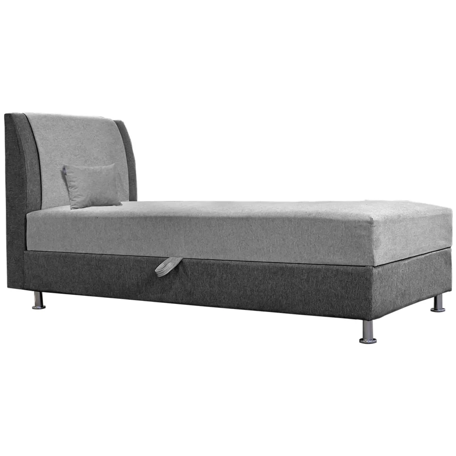 ANATOL extra rugós heverő - 6-os SZÜRKE-SÖTÉTSZÜRKE