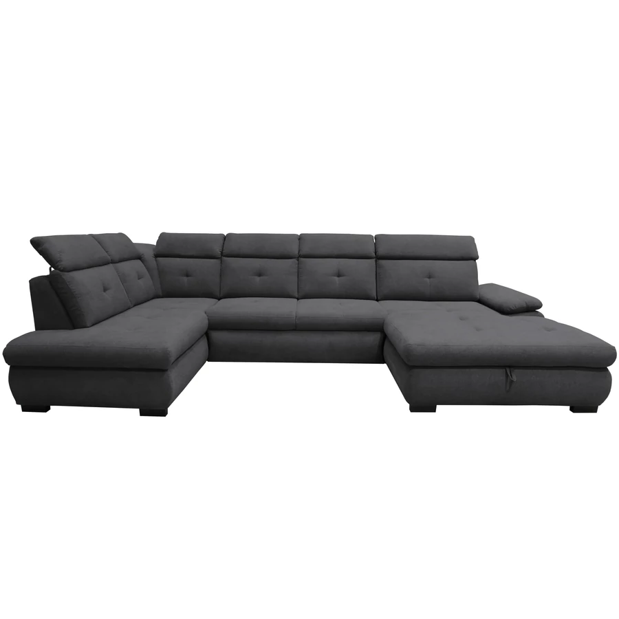 FERGUS U alakú sarokülő JOBBOS - 5-ös SÖTÉTSZÜRKE