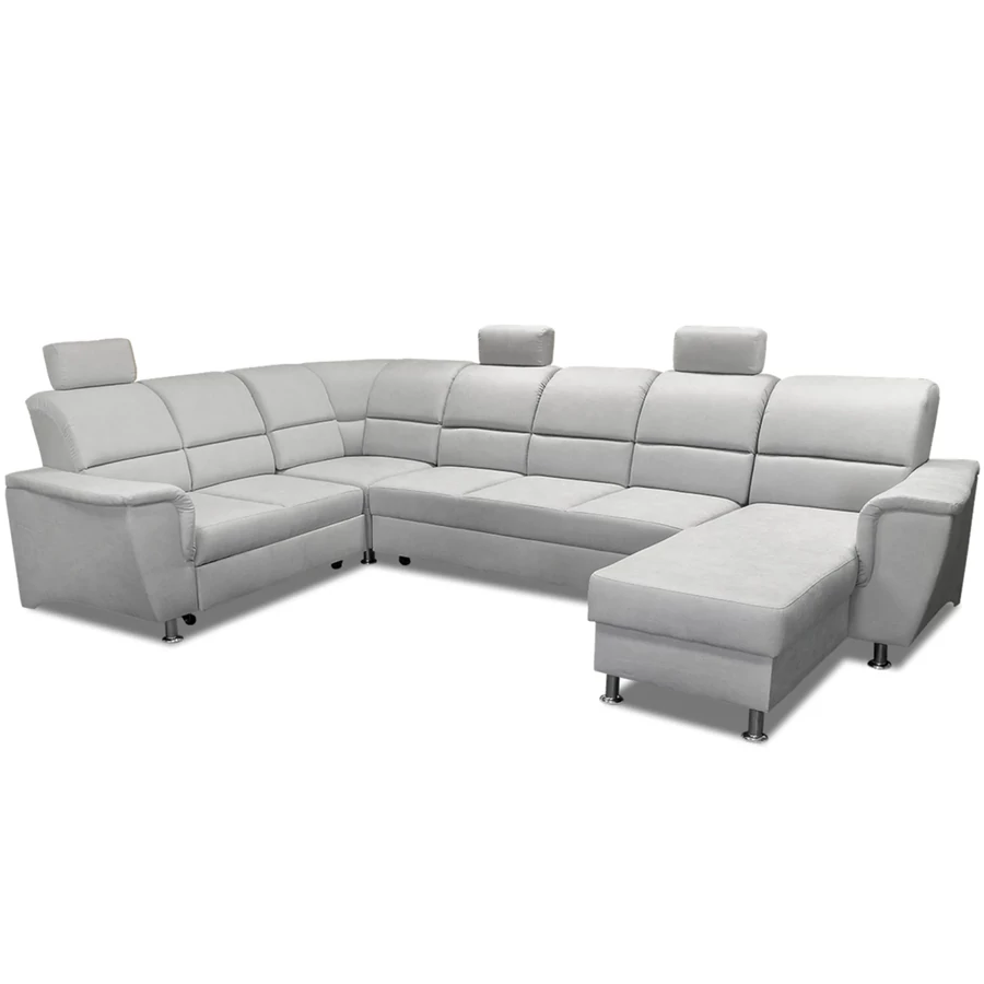 MILANO U alakú sarokülő JOBBOS - 1-es VILÁGOSSZÜRKE